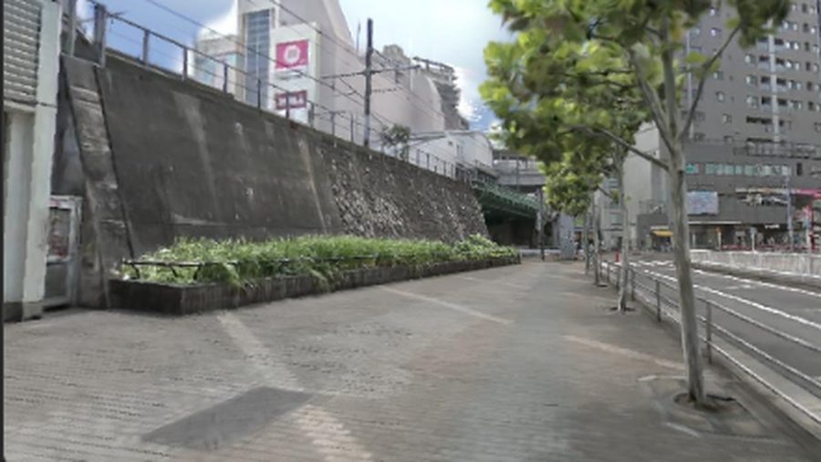 The street today