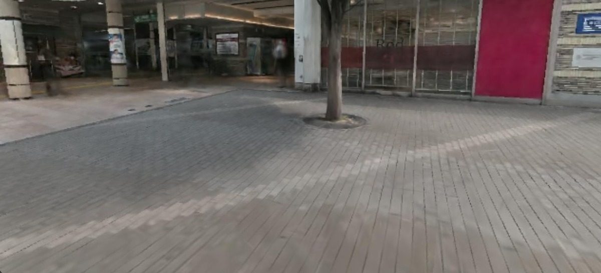 Gotanda station plaza, Tokyo, today